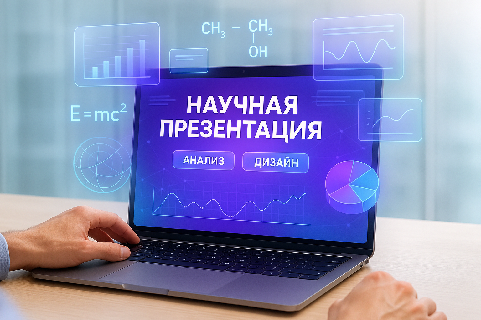 Создание презентации из научной работы