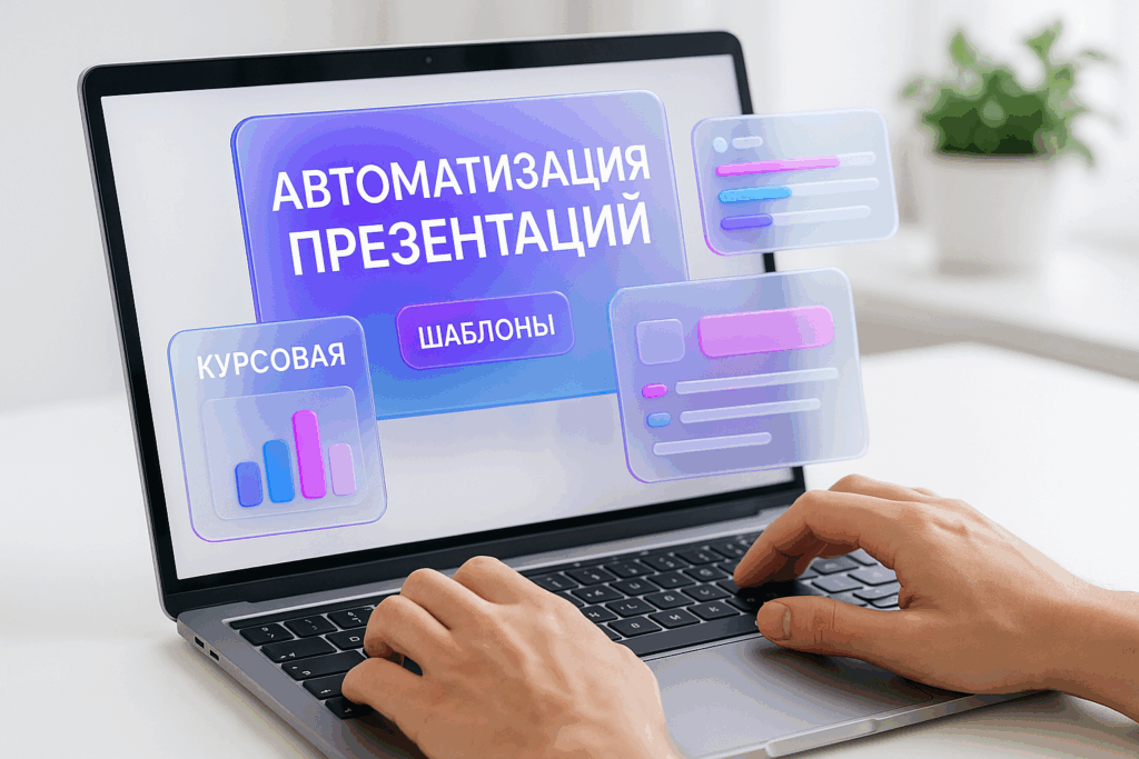 Создание презентации из курсовой работы автоматически