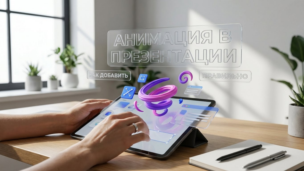 Анимация в презентации: как добавить правильно и не испортить выступление