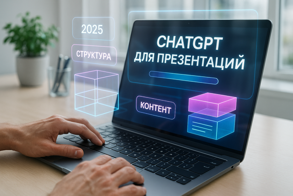 ChatGPT для презентаций 2025 — как написать структуру и контент