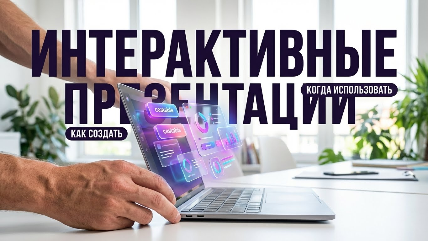 Интерактивная презентация: как создать и когда использовать