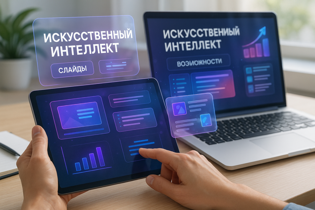 Искусственный интеллект для создания слайдов 2025 — обзор возможностей