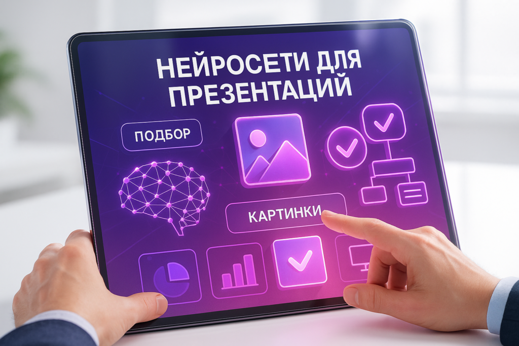Как нейросеть подбирает картинки для презентации — принцип работы в 2025