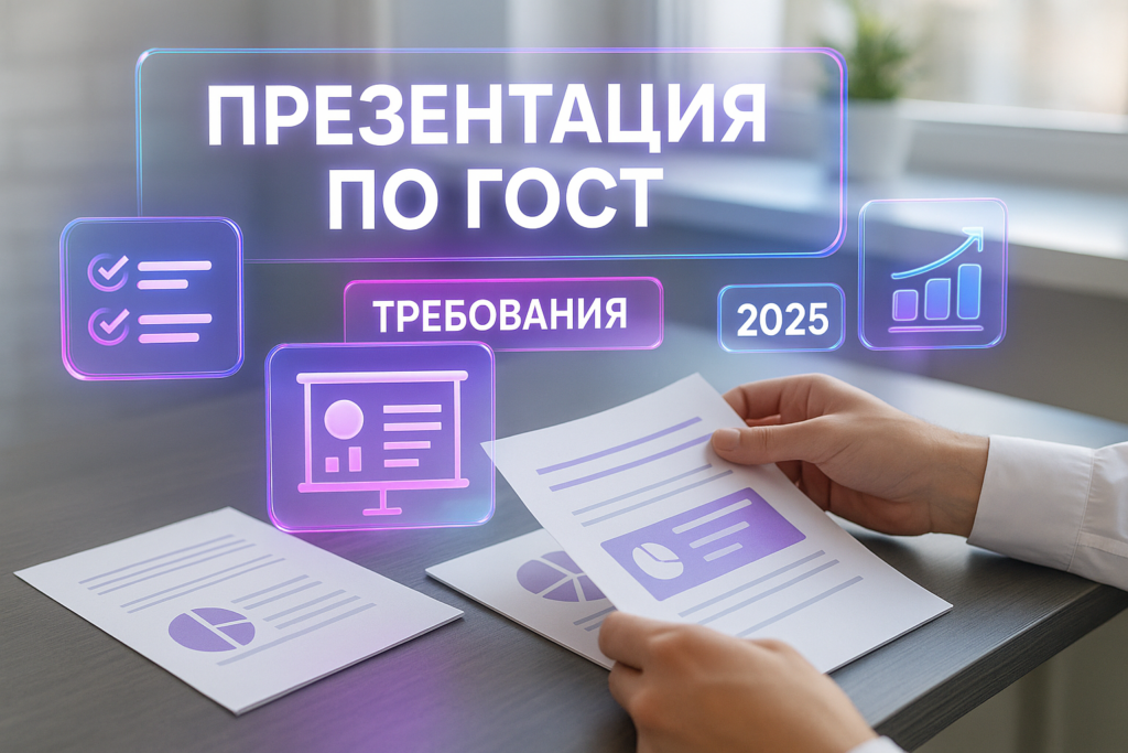 Как оформить презентацию по ГОСТу 2025 — актуальные требования