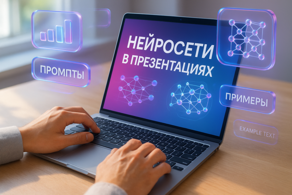 Нейросеть пишет текст для презентации 2025 — промпты и примеры