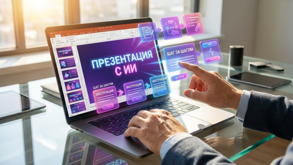 Презентация на английском языке с помощью нейросети: пошаговая инструкция