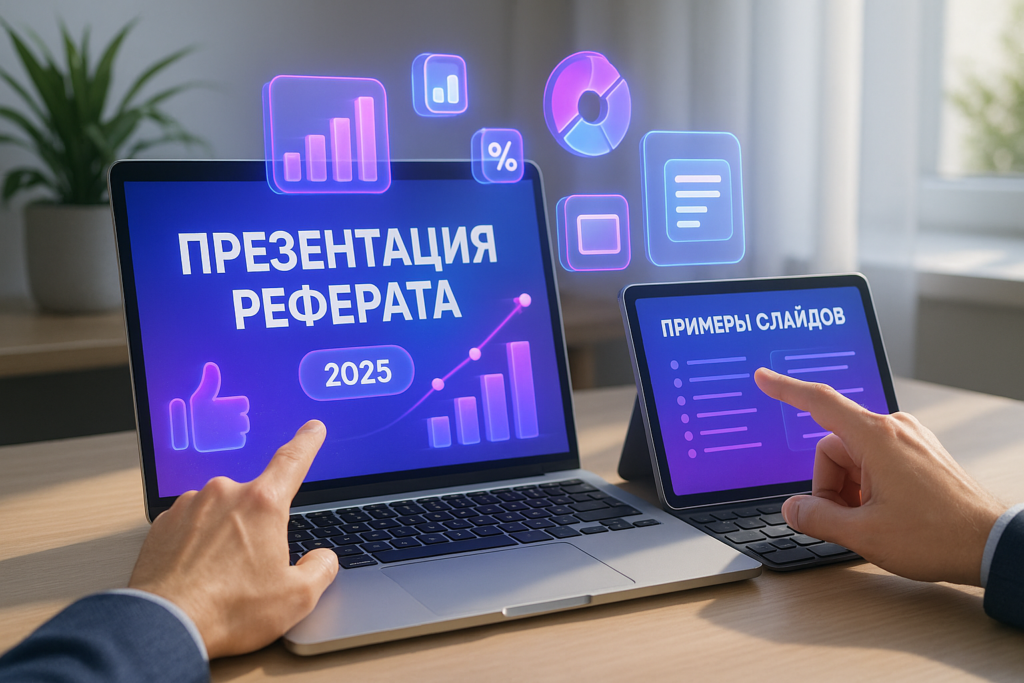 Презентация реферата 2025 — особенности и примеры слайдов