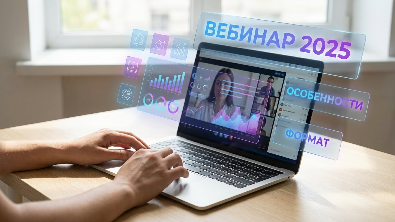 Презентация для вебинара 2025: особенности онлайн-формата