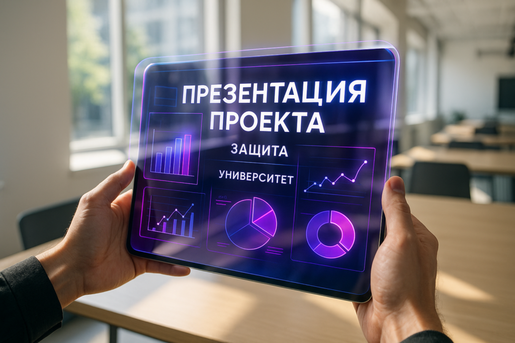 Как делать презентацию для защиты проекта в университете в 2025 году