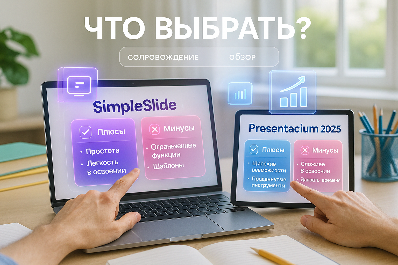SimpleSlide или Presentacium 2025 — что выбрать для студента