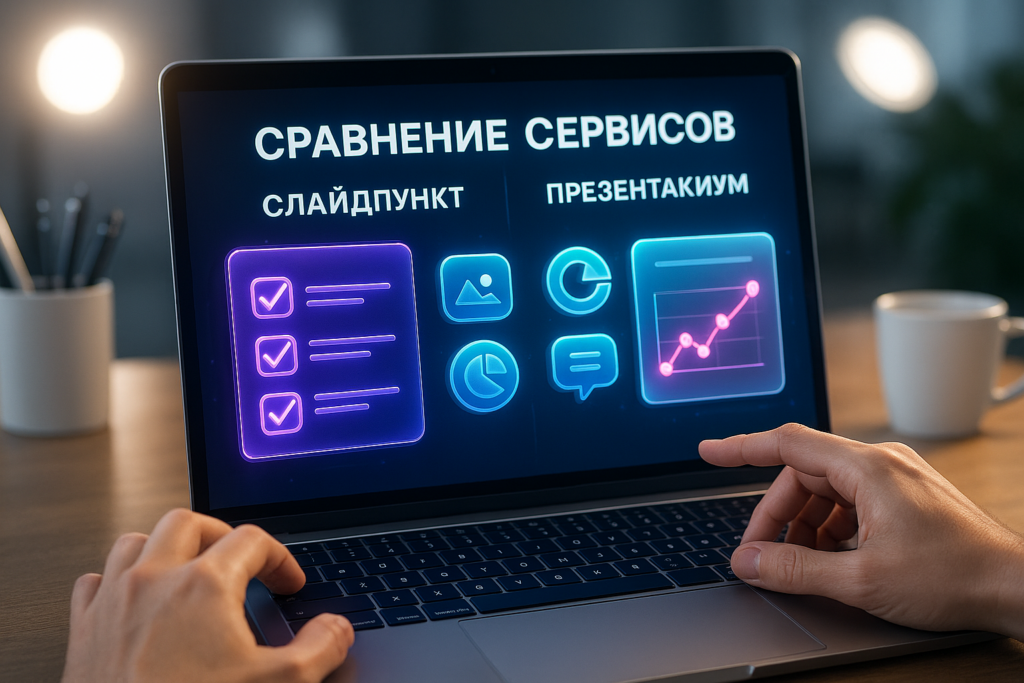 SlidePoint vs Presentacium 2025 — сравнение российских сервисов