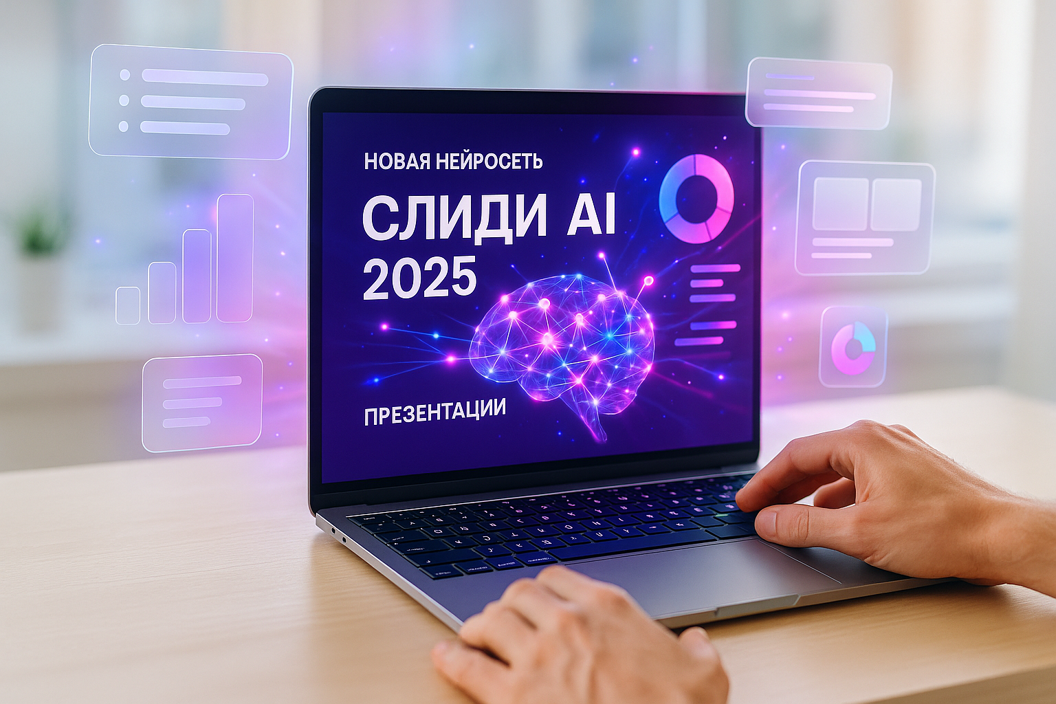 Slidy AI 2025 — новая нейросеть для презентаций на русском языке