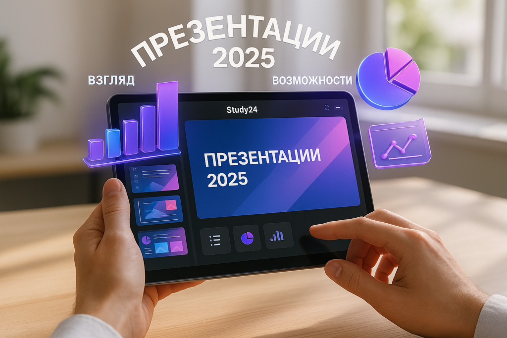 Study24 для презентаций 2025 — возможности многофункциональной платформы