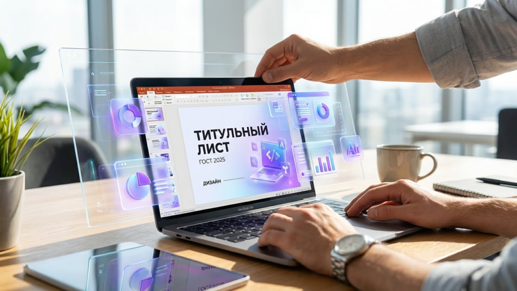 Титульный лист презентации по ГОСТу 2025: образец оформления