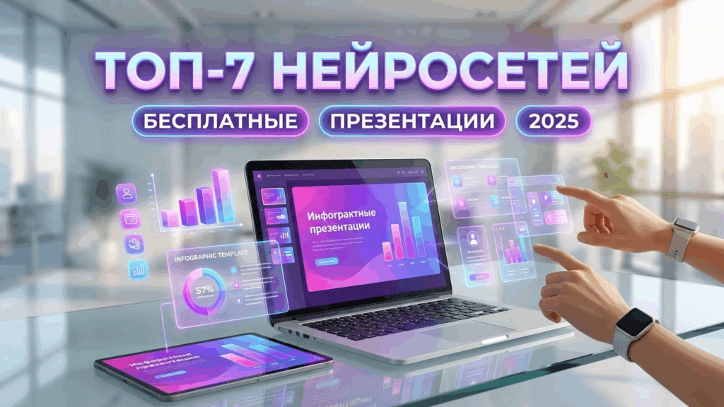 ТОП-7 бесплатных нейросетей для презентаций в 2025 году