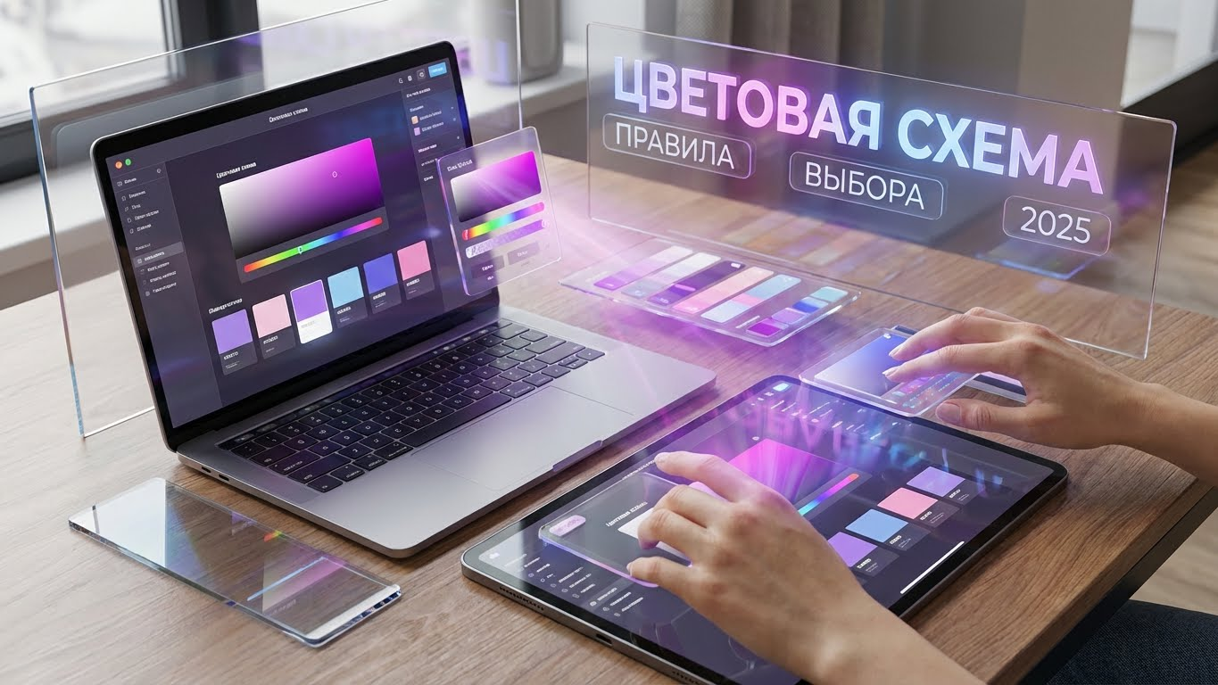 Цветовая схема для презентации: 7 правил выбора в 2025 году